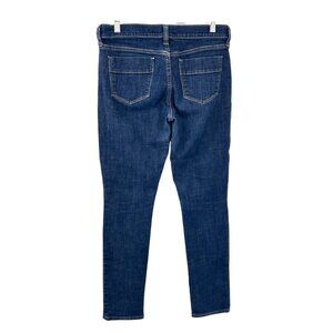 OLD NAVY SWEETHEART SKINNY DENIM BLUE JEANS MID RISE - SIZE 6